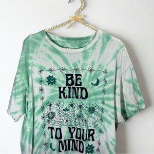 PacSun Green Tie-Dye Short Sleeve Tee
